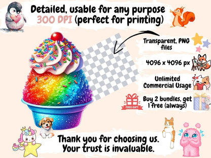 Shaved Ice (P3) Clipart dessert clipart - Wonders Artist