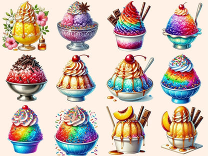 Shaved Ice (P3) Clipart dessert clipart - Wonders Artist