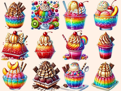 Shaved Ice (P4) Clipart dessert clipart - Wonders Artist