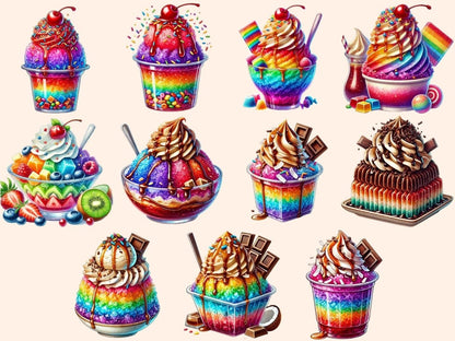 Shaved Ice (P5) Clipart dessert clipart - Wonders Artist
