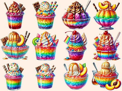 Shaved Ice (P5) Clipart dessert clipart - Wonders Artist