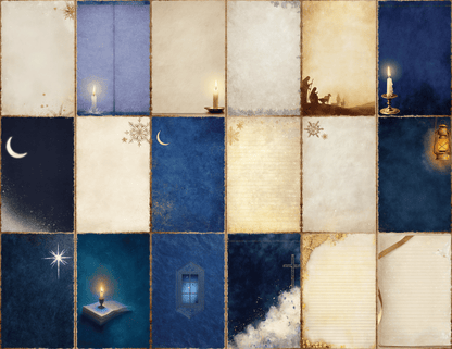 Silent Night Journal Pages All Bundles Journal Pages new bundles all - WondersArtist