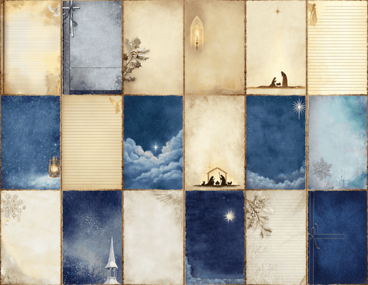 Silent Night Journal Pages