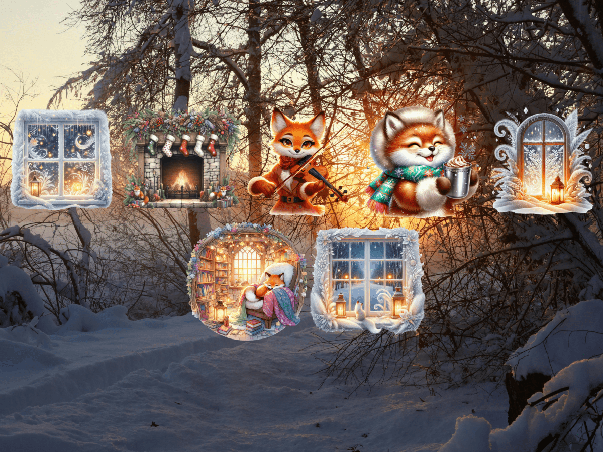 Silver Fox Inn Clipart (LIMITED EDITION) image 4