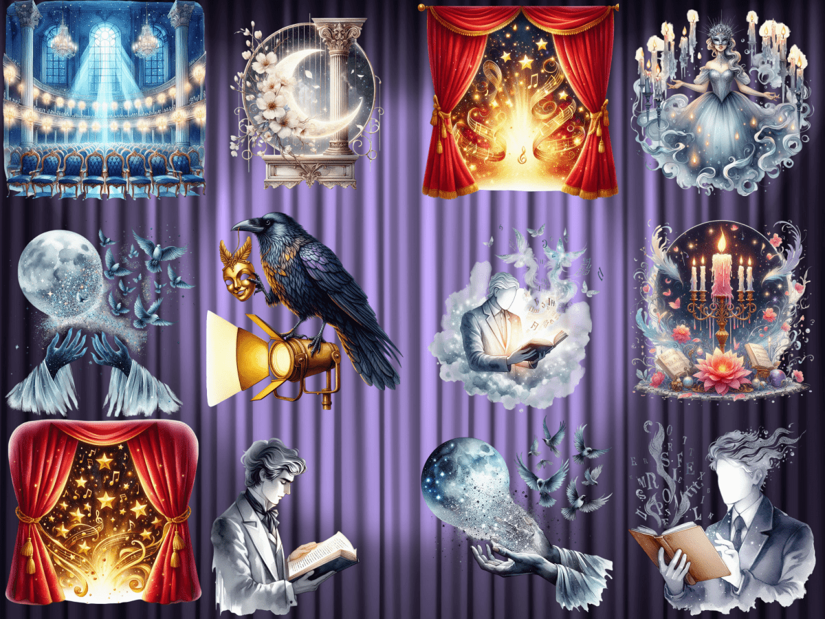 Silversong Theater Clipart (LIMITED EDITION) image 10