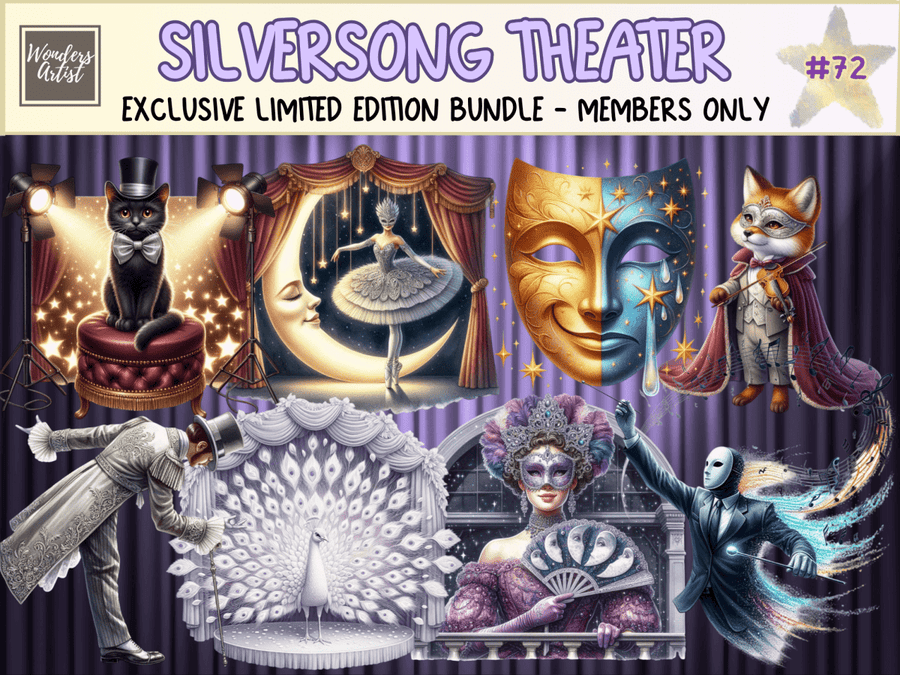 Silversong Theater Clipart (LIMITED EDITION)