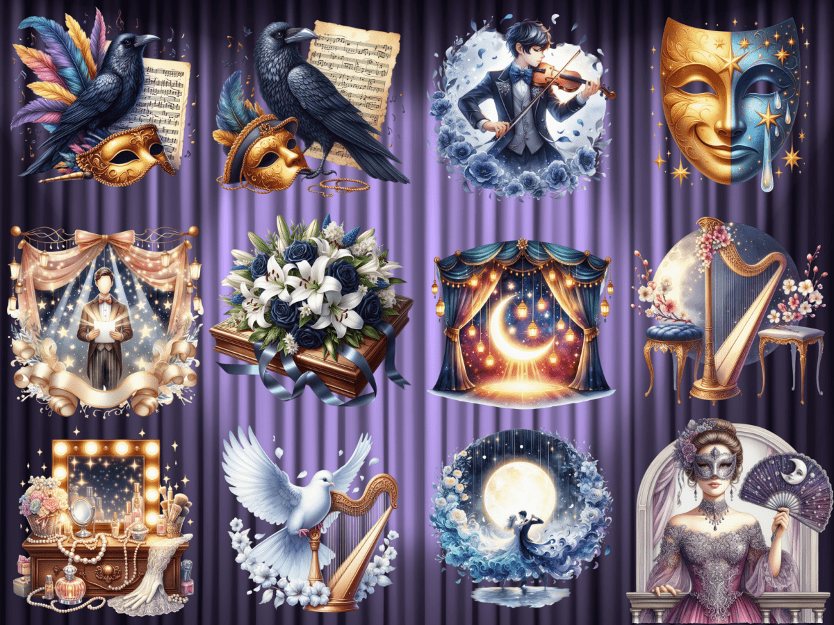 Silversong Theater Clipart (LIMITED EDITION) image 5