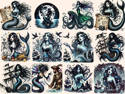 Sirens Clipart fantasy sirens - Wonders Artist