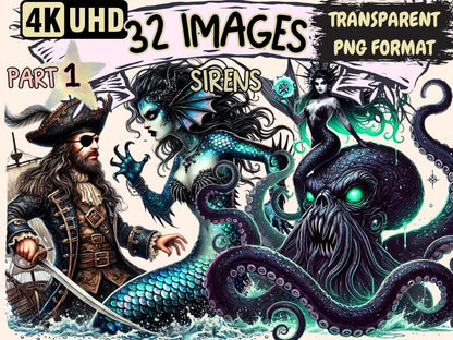 Sirens Clipart fantasy sirens - Wonders Artist