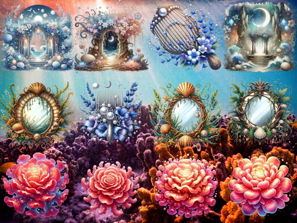 Sirenens hage clipart (BEGRENSET UTGAVE) image 9