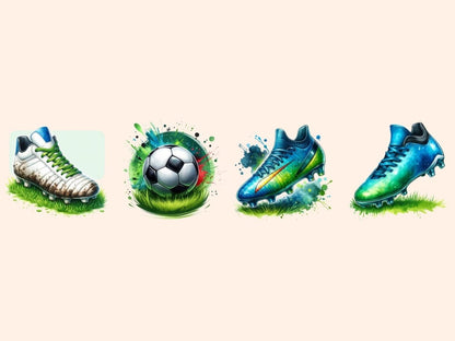 Soccer Clipart Cute soccer art - Wonders Artist