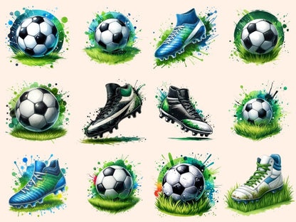 Soccer Clipart Cute soccer art - Wonders Artist