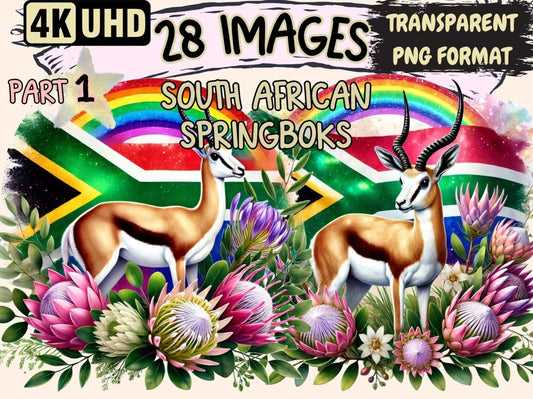 South African Springboks Clipart antelope clipart - Wonders Artist