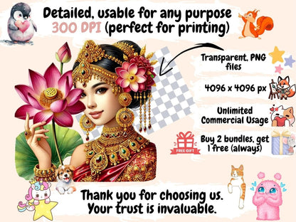 South East Asian Girls Clipart Aasian girl clipart - Wonders Artist