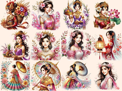 South East Asian Girls Clipart Aasian girl clipart - Wonders Artist