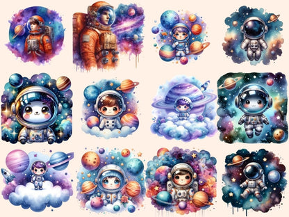 Space Clipart astronaut clipart - Wonders Artist