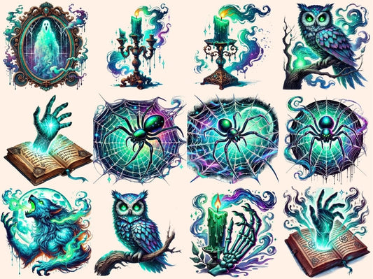 Spektral Halloween (P2) Clipart