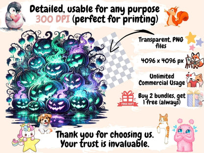 Spectral Halloween (P3) Clipart Creepy Ghost PNG - Wonders Artist