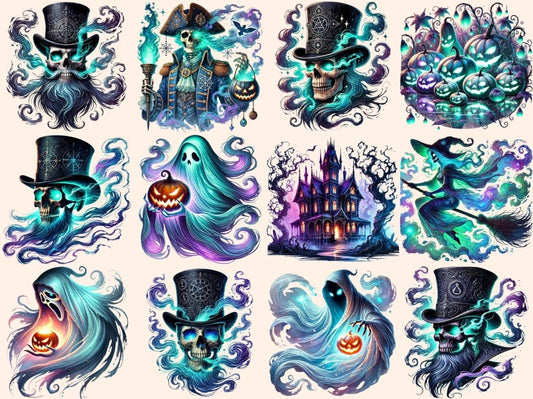 Spektral Halloween (P4) Clipart