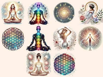 Spirituality Clipart divine digital art - Wonders Artist