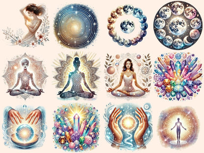 Spirituality Clipart divine digital art - Wonders Artist