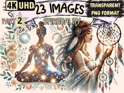 Spirituality (P2) Clipart divine digital art - Wonders Artist