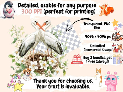 Spring Awakening Watercolor Clipart Blooming Flowers Art - Wonders Artist