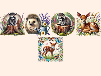 Spring Baby Animals (P1) Clipart baby animals clipart - Wonders Artist