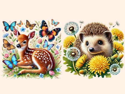 Spring Baby Animals (P2) Clipart baby animals clipart - Wonders Artist