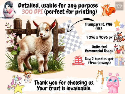 Spring Baby Animals (P4) Clipart baby animals clipart - Wonders Artist