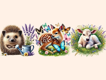 Spring Baby Animals (P4) Clipart baby animals clipart - Wonders Artist