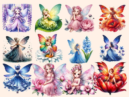 Spring Fairies Clipart Cute fairy art - Wonders Artist