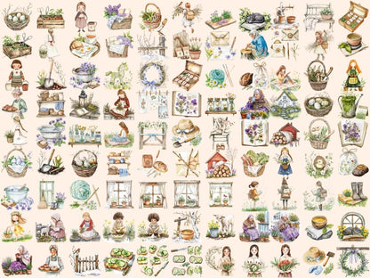 Spring Festival Watercolor Clipart festival clipart floral festival png garden party png - WondersArtist