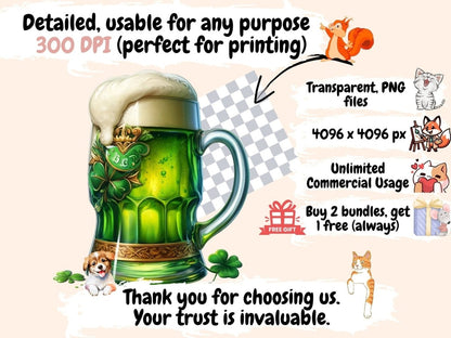 St. Patrick's Day Clipart irish beer clipart - Wonders Artist