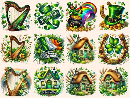 St. Patrick's Day (P2) Clipart Celtic Clipart Art - Wonders Artist