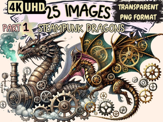 Steampunk Dragons Clipart dragon clipart - Wonders Artist