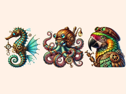 Steampunk Summer (P2) Clipart gears clipart png - Wonders Artist