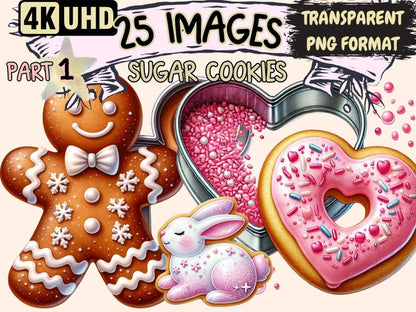 Sugar Cookies Clipart baked goods clipart - Wonders Artist