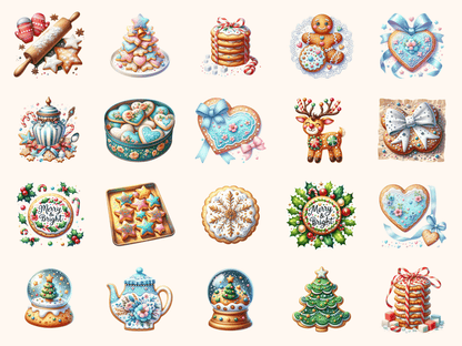 Sugar Cookies Clipart All Bundles Clipart Line Art - WondersArtist