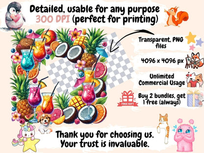 Summer Frames Clipart Beach Frame PNG - Wonders Artist