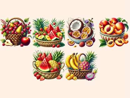 Summer Fruit Bowls Clipart berry bowl clipart - Wonders Artist