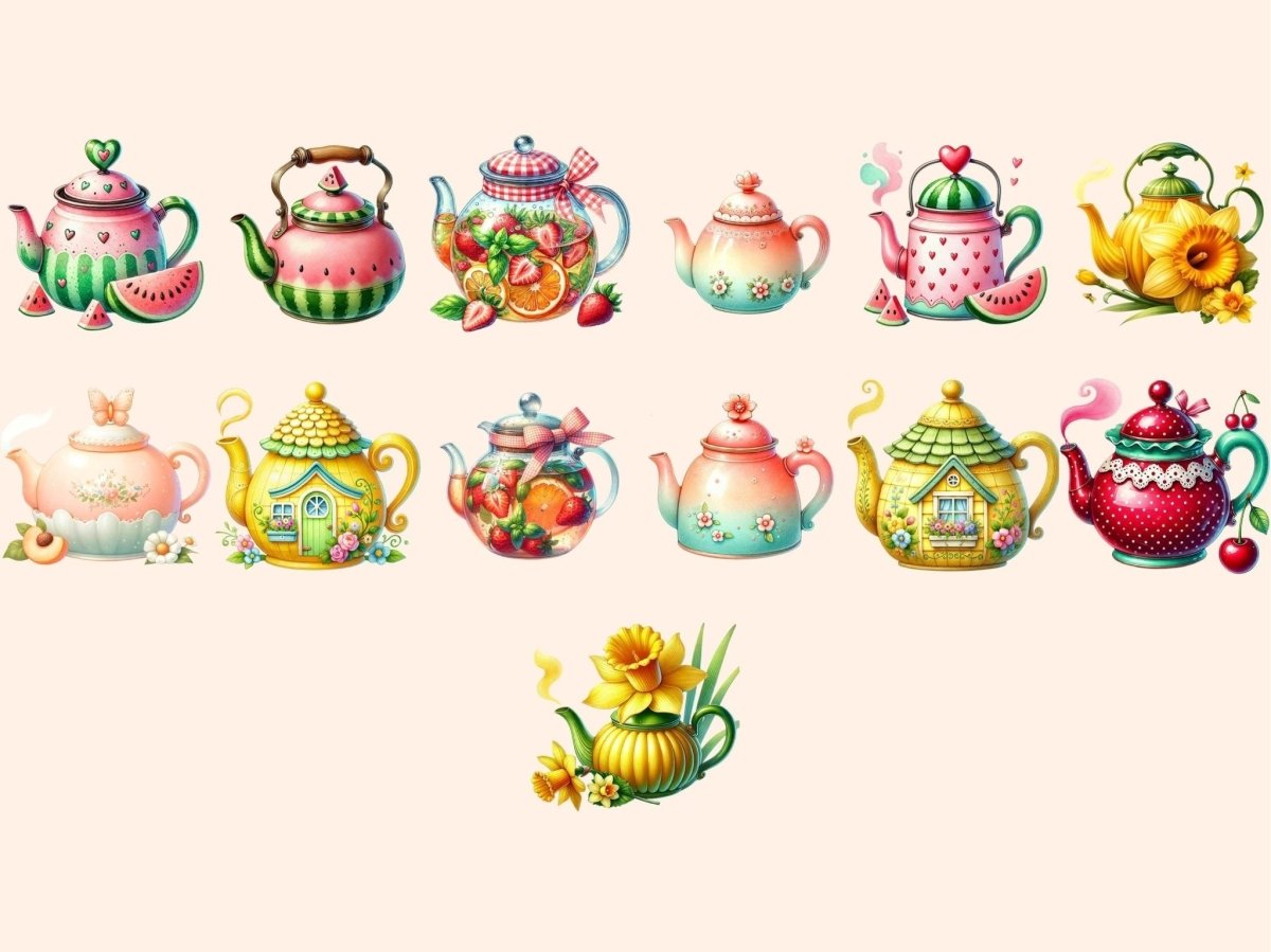 Summer Kettles Clipart kettle clipart kettle graphics kettle png - WondersArtist