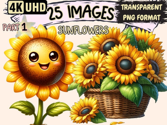 Sunflowers Clipart blooming sunflower - Wonders Artist