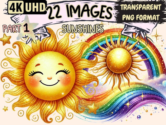 Sunshines Clipart bright sun prints - Wonders Artist