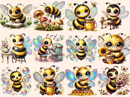 Klipart sladké včely