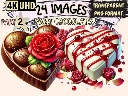 Sweet Chocolates (P2) Clipart Candy Graphics PNG - Wonders Artist
