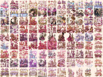 Sweet Steampunk Watercolor Clipart candy steampunk png - Wonders Artist