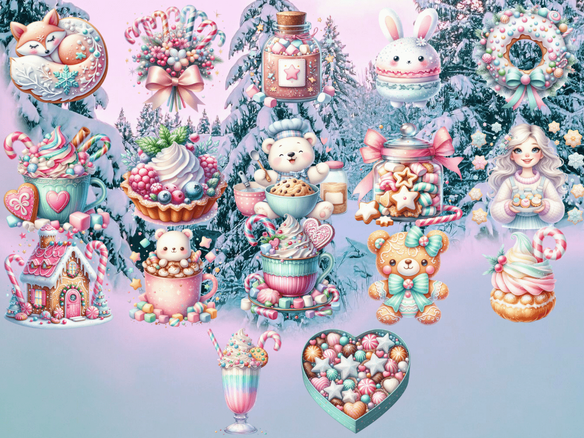 Sweet Winter Clipart (LIMITED EDITION) image 6