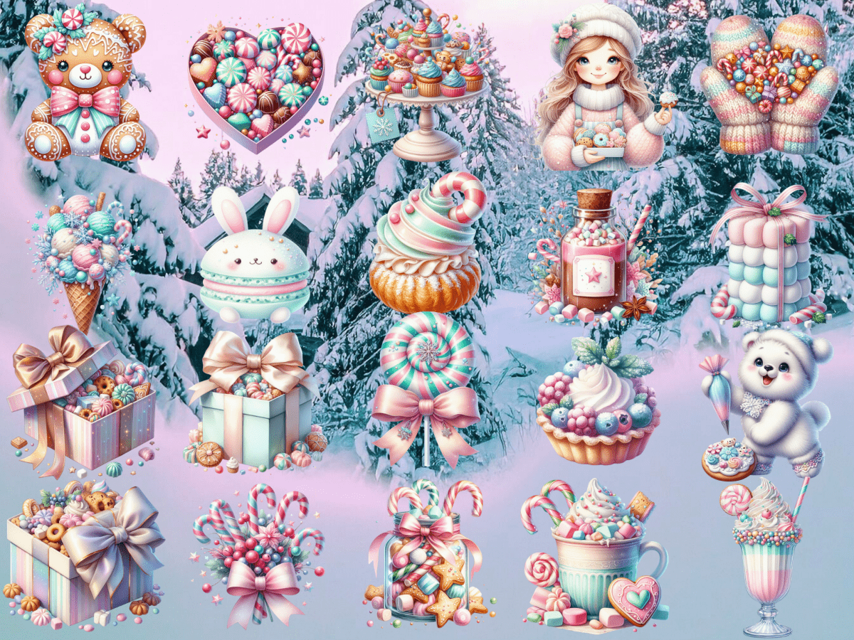 Sweet Winter Clipart (LIMITED EDITION) image 2