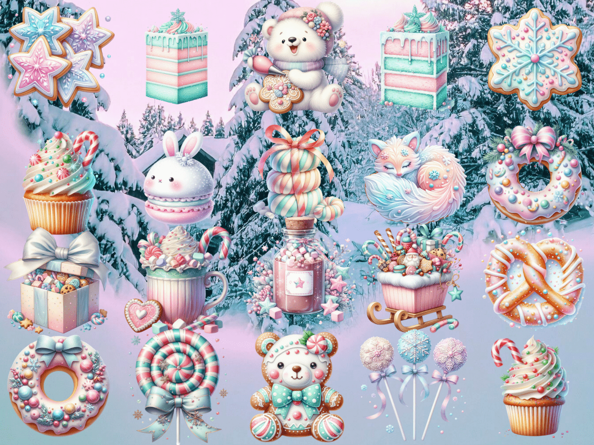 Sweet Winter Clipart (LIMITED EDITION) image 3